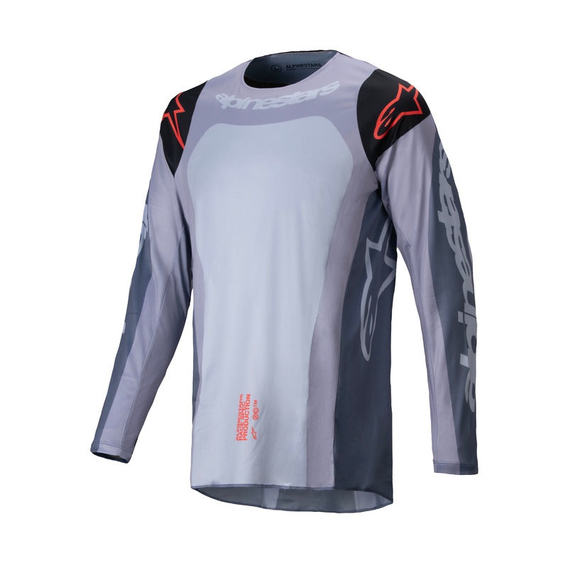 Alpinestars 2025 Racer Ocuri Jersey – Gray/Black/Fluro Orange S