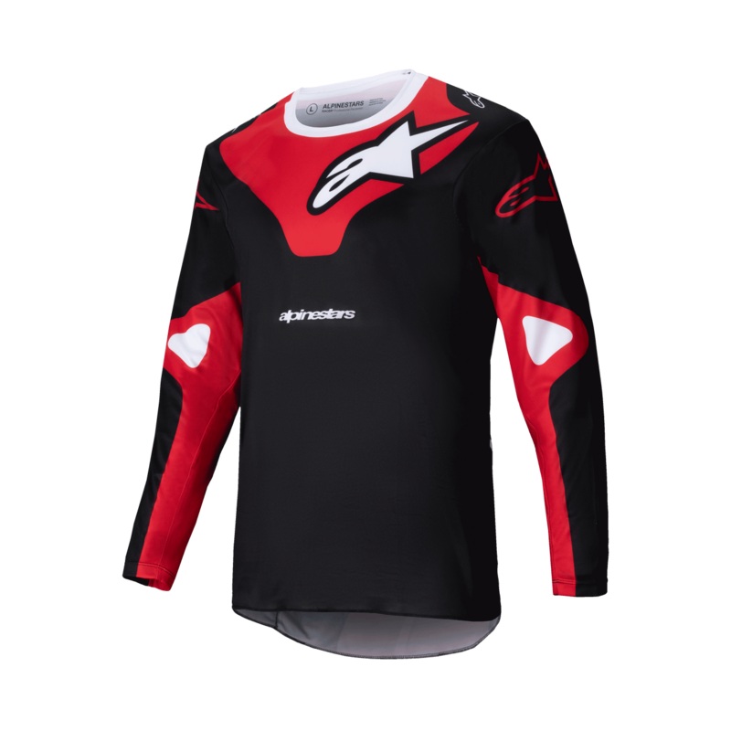 Alpinestars 2025 Racer Veil Jersey – Black Bright Red S