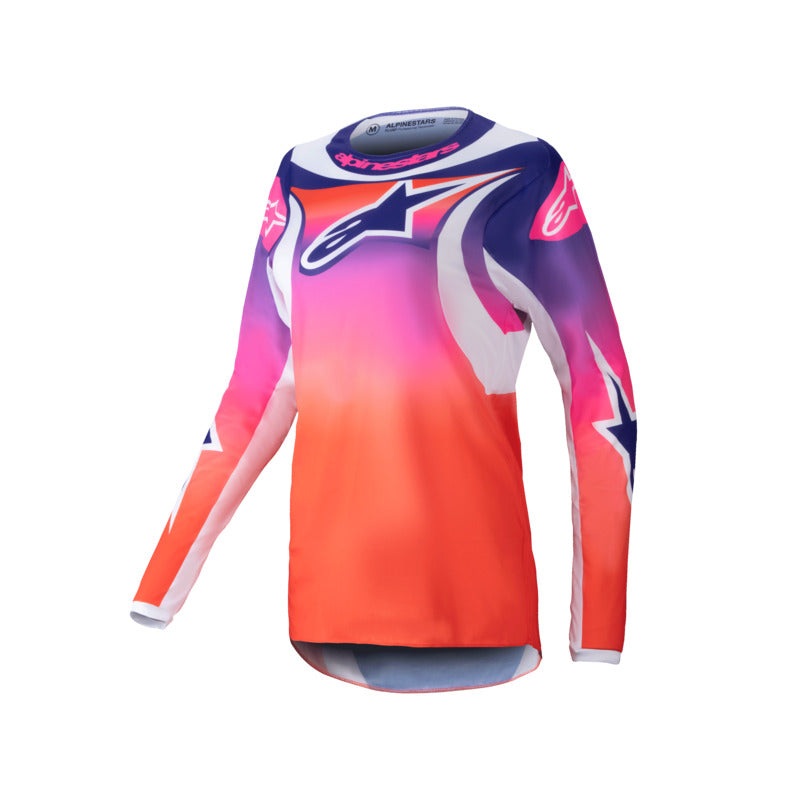 Alpinestars 2025 Stella Fluid Wurx Jersey – Multicolor/White XS