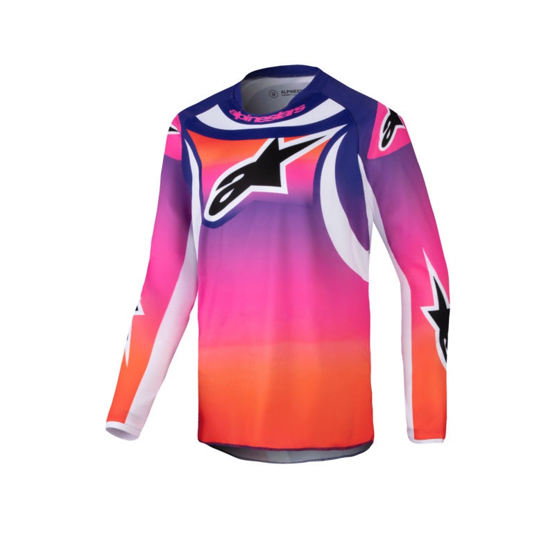 Alpinestars 2025 Youth Racer Wurx Jersey – Multicolor/White S