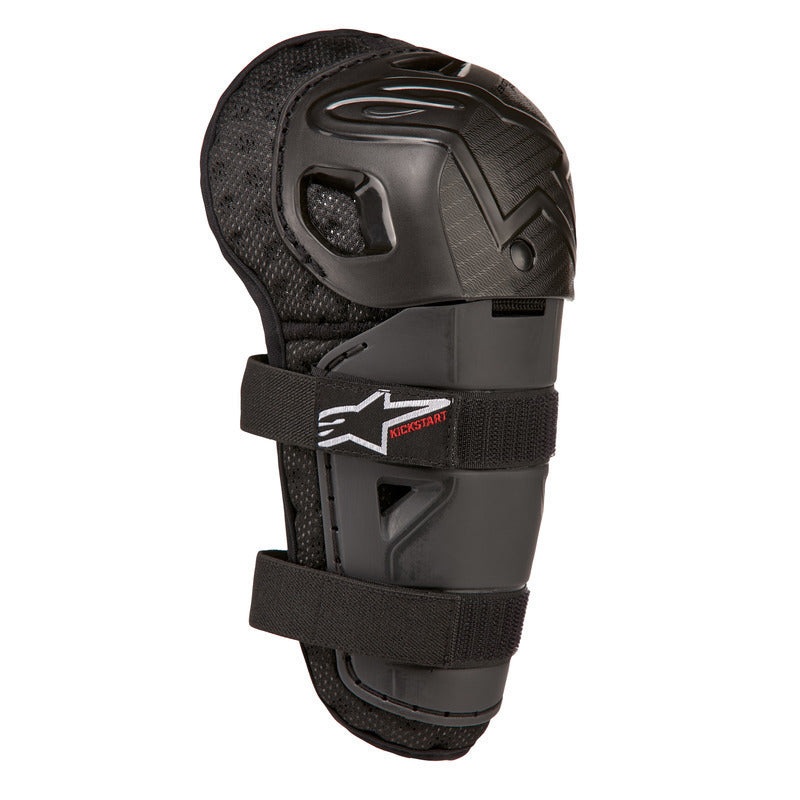Alpinestars Bionic Action Kickstart Knee Guard – Black/Red