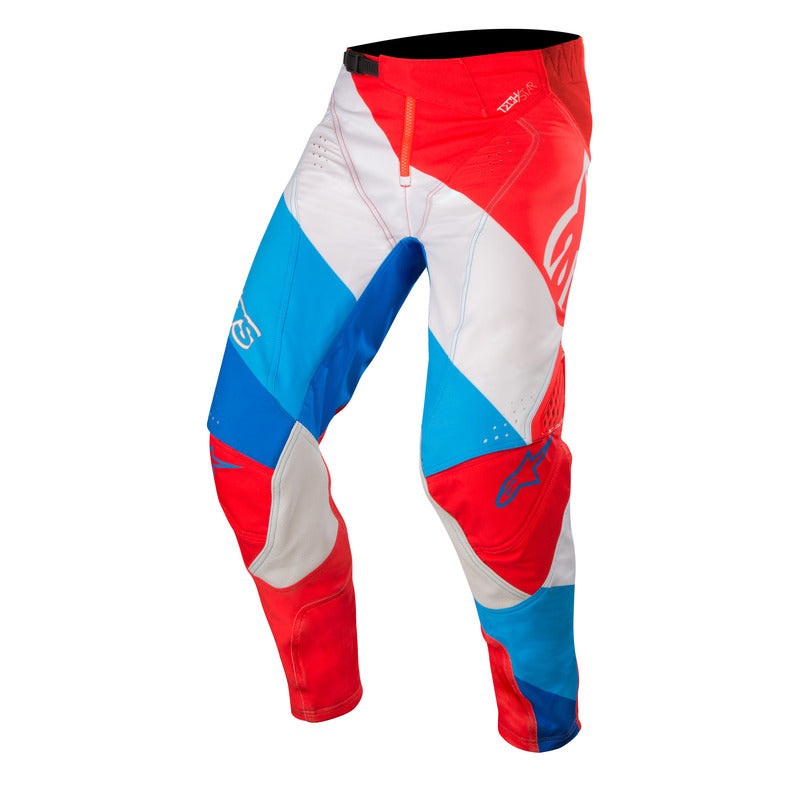 Alpinestars 2019 MX Techstar Venom Pants – Red/White/Blue 32