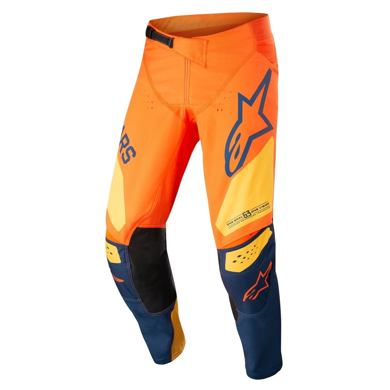 Alpinestars 2022 Techstar Factory Pants – Orange/Blue yellow 28