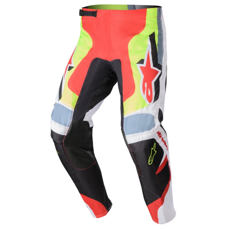 Alpinestars 2023 Fluid Agent Pants – Black Mars Red Yellow Fluro 28