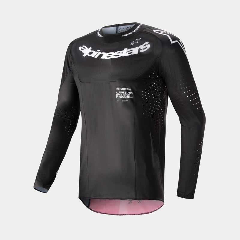 Alpinestars 2024 Supertech Ward Jersey – Black Red Berry S