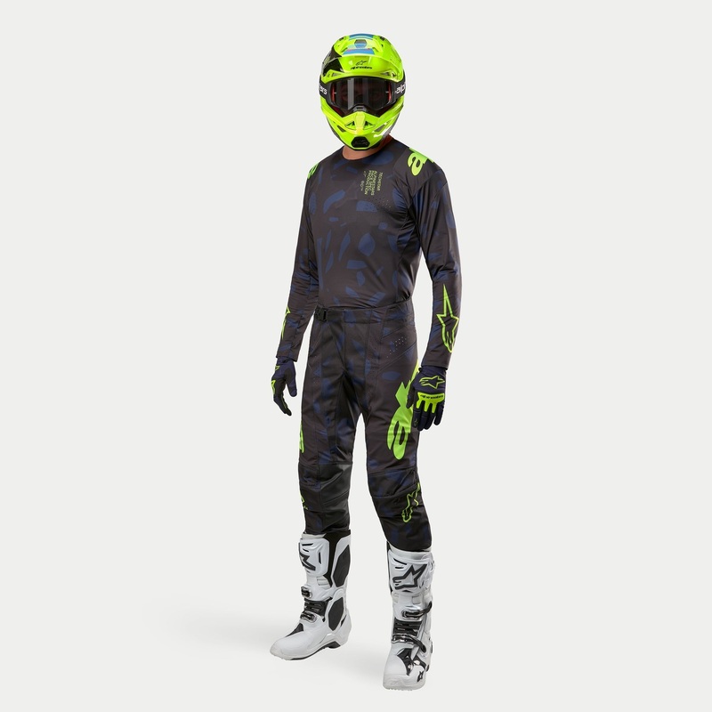 Alpinestars 2024 Techstar Rantera Pants – Black Navy Fluroyellow 28