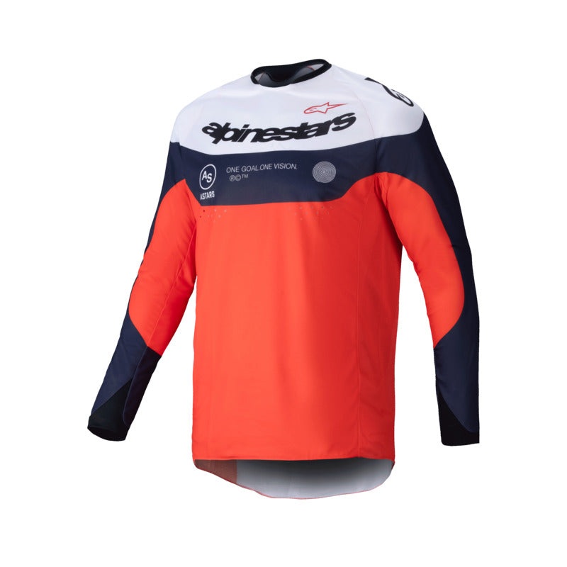 Alpinestars 2025-2026 Pro-Dura Jersey – Navy Hot Orange White S