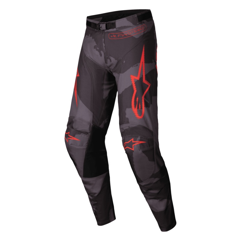 Alpinestars 2025 Racer Hollow Pants – Gray Camo Fluro Orange 28