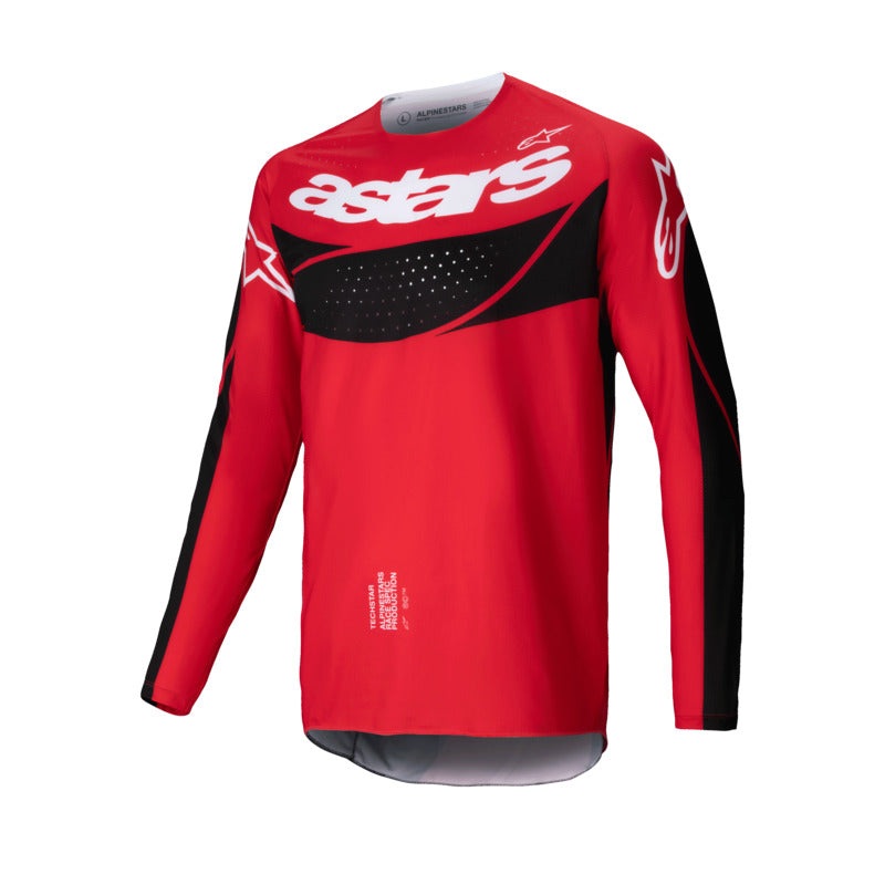 Alpinestars 2025 Techstar Dreem Jersey – Bright Red Black S