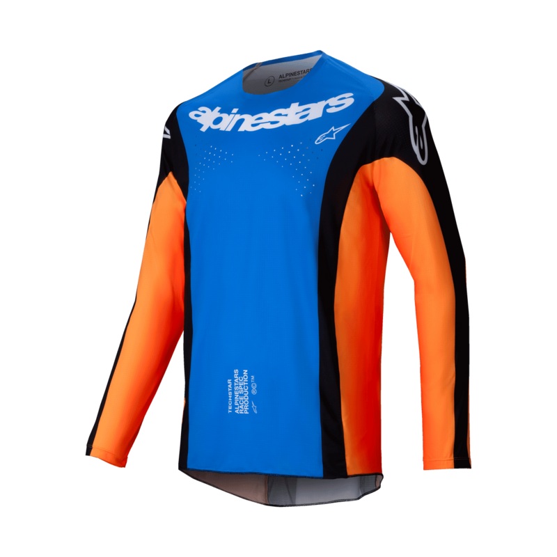 Alpinestars 2025 Techstar Melt Jersey – Orange Blue S
