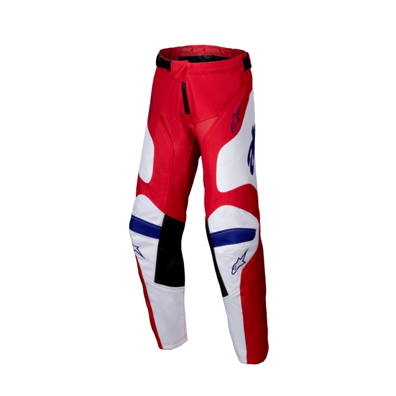 Alpinestars 2025 Youth Racer Veil Pants – Bright Red White 22