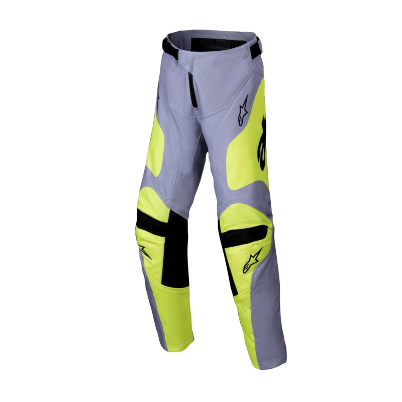 Alpinestars 2025 Youth Racer Veil Pants – Gray Fluro Yellow 22