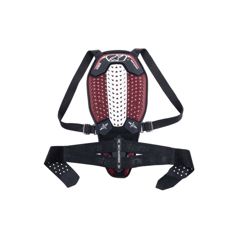 Alpinestars Nucleon Plasma Back Protector – Black White Red XS