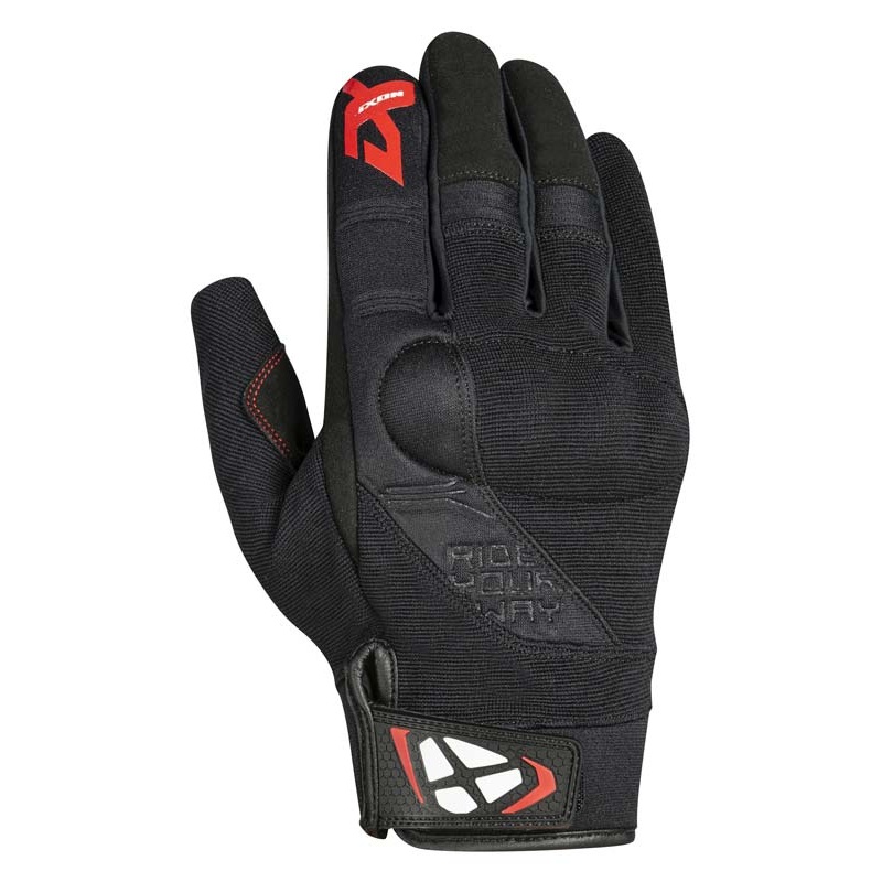 Ixon RS Delta Gloves – Black/Red/White S