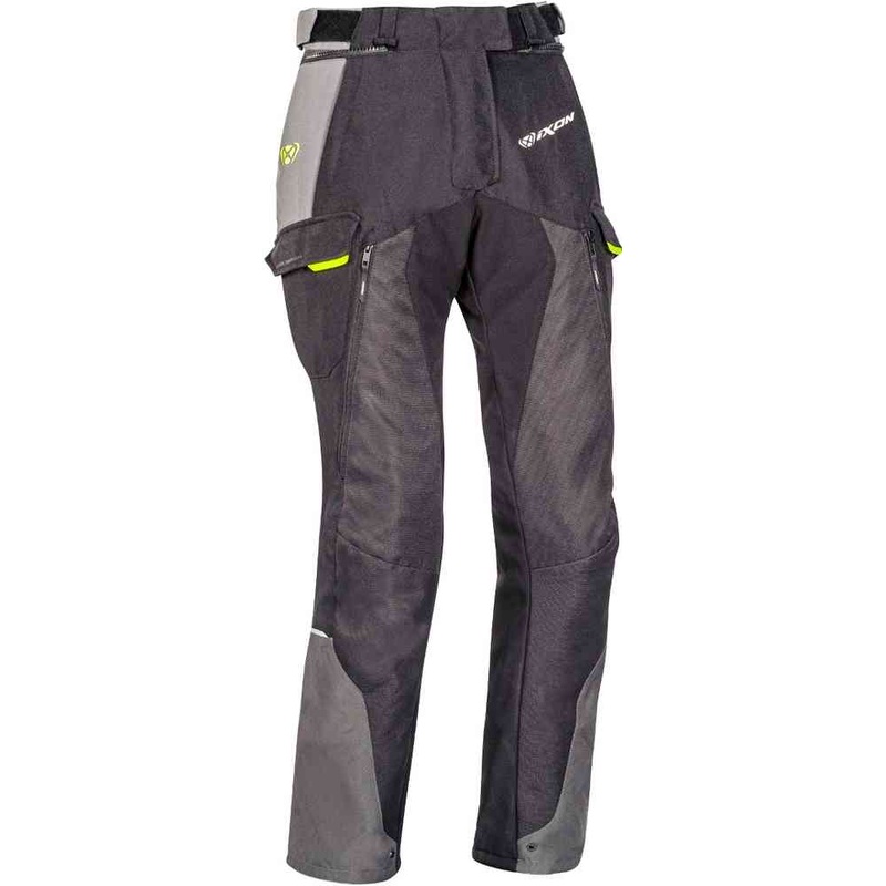 Ixon Balder Lady Pants – Black/Grey/Bright Yellow S