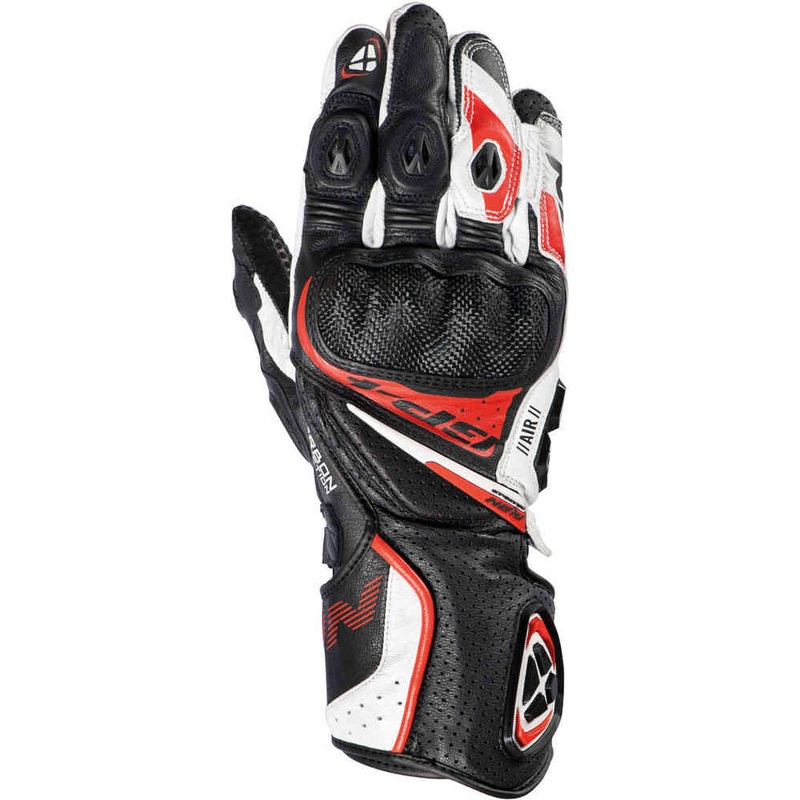 Ixon Gp4 Air Gloves – Black/White/Red S