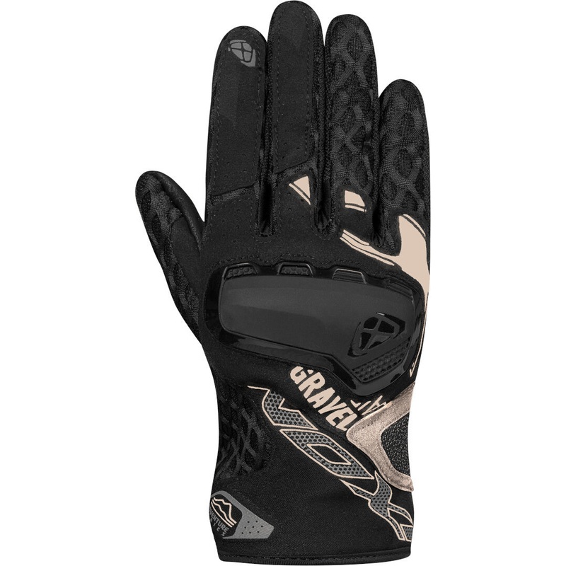 Ixon Gravel Air Gloves – Black/Sand S