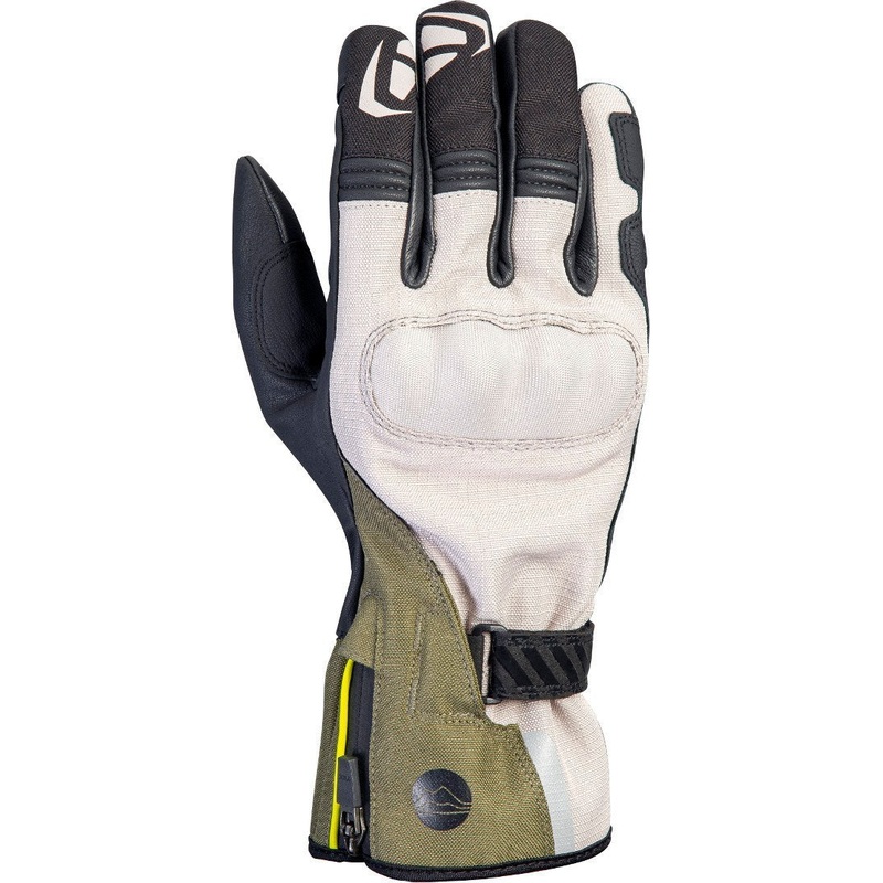 Ixon MS Loki Gloves – Grege/Khaki/Black S