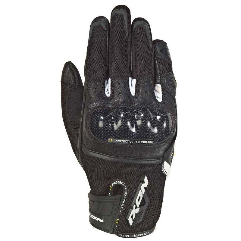 Ixon RS Rise Air Gloves – Black/White S