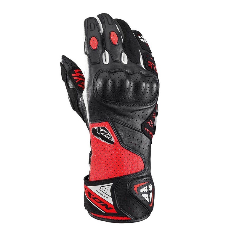 Ixon Thunder Air Gloves – Black/Red/White S