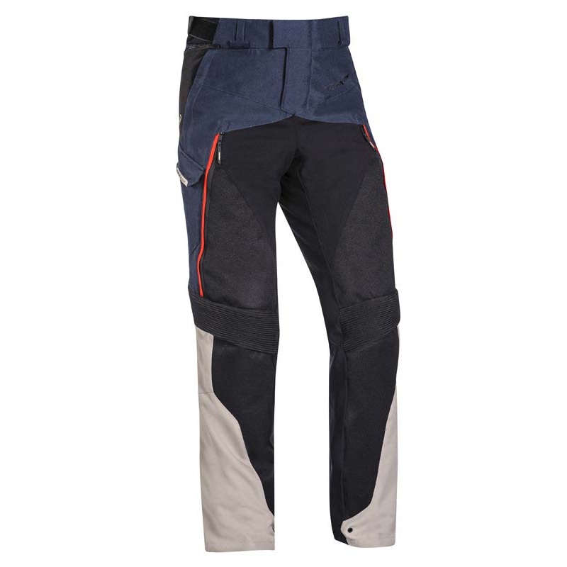 Ixon Eddas Textile Pants – Greige/Navy/Black S