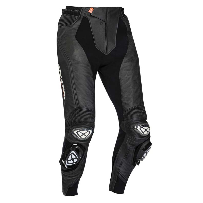 Ixon Vendetta Evo Leather Pants – Black/White S