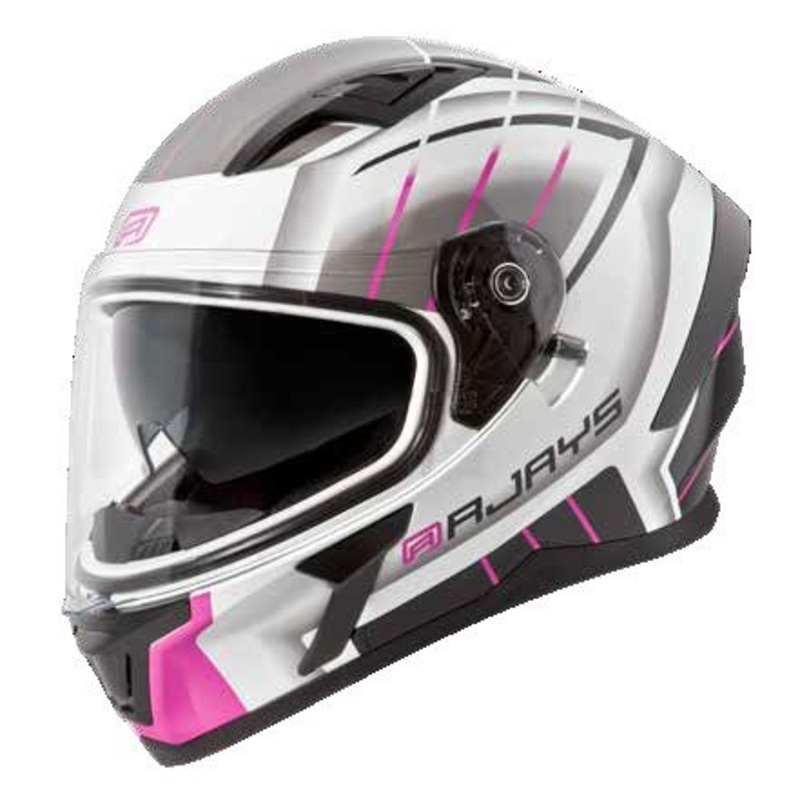 Rjays Apex III Switch Helmet – White/Pink XS