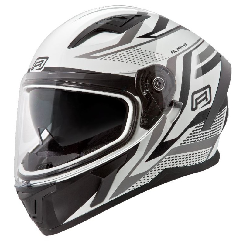 Rjays Apex III Ignite Helmet – White/Black XS