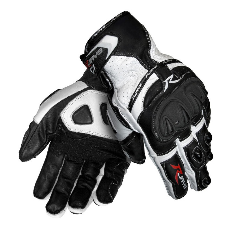 Rjays Canyon Men’s Gloves – Black/White XS