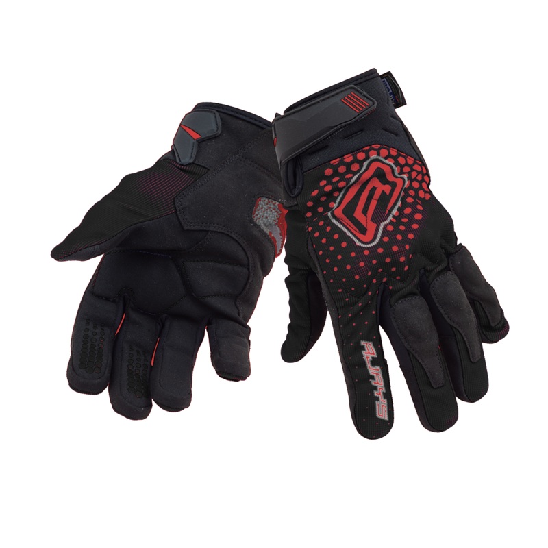 Rjays Dune Gloves – Black/Red S