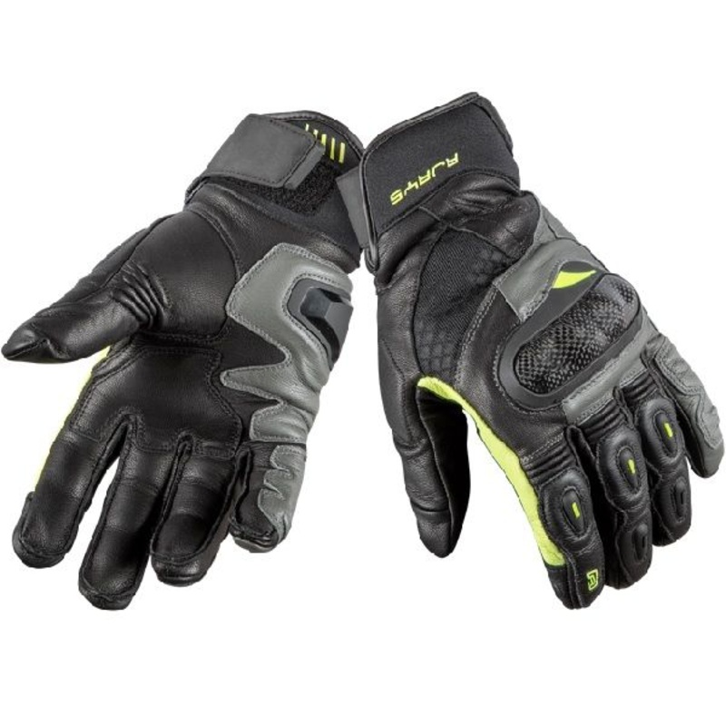 Rjays Pace Gloves – Black/Grey/Yellow S