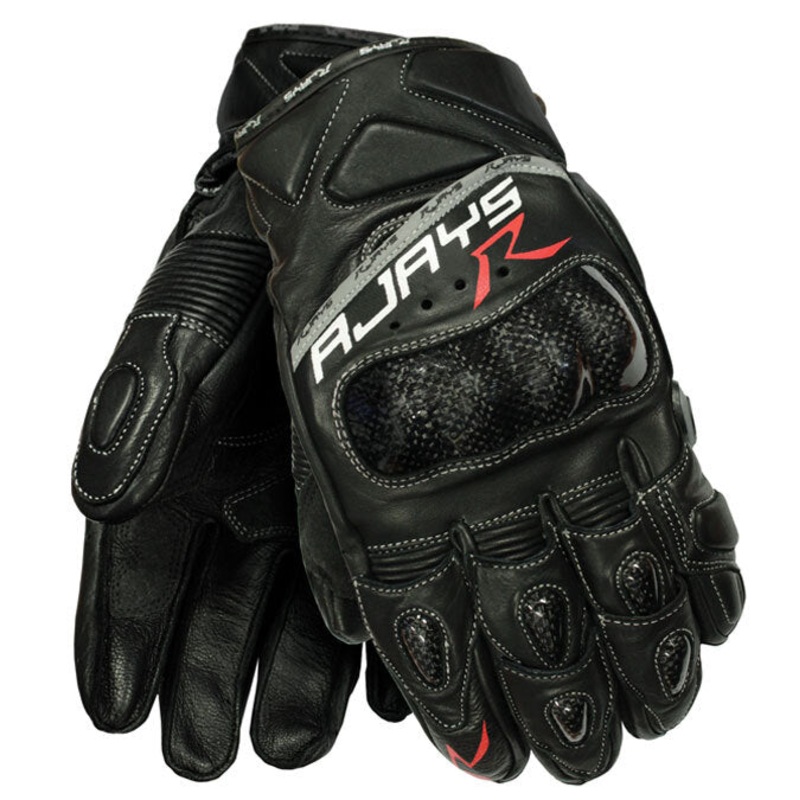 Rjays Short Cobra 2 Carbon Gloves – Black XS