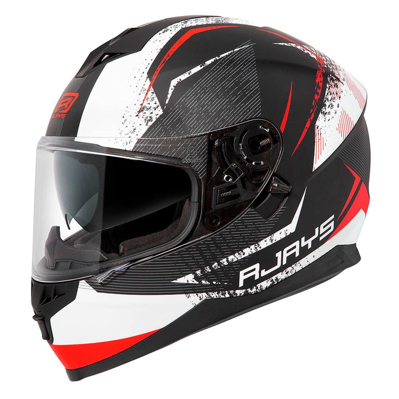 Rjays Dominator II Strike Helmet – Matt White/Red XS