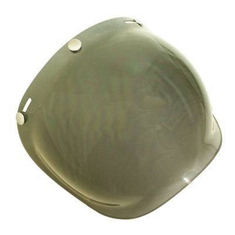 Scorpion 3 Stud Bubble Visor – Light Tint With Gold Mirror