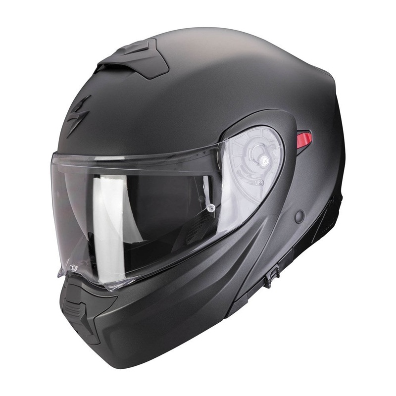 Scorpion EXO Exo-930 Evo Solid Helmet – Matte Pearl Black XS