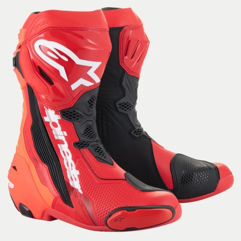 Alpinestars Supertech R V2 Boots EU 37 Fluro-Yellow