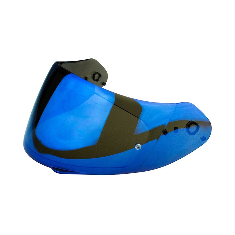 Scorpion EXO – KDF14-3, ELIP-TEC Shield Mirror Maxvision Ready – Blue
