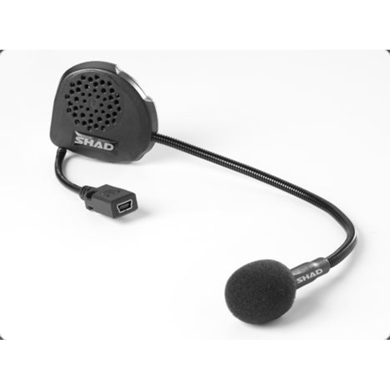 Shad BC01 Bluetooth Intercom – Hands Free Kit – Black