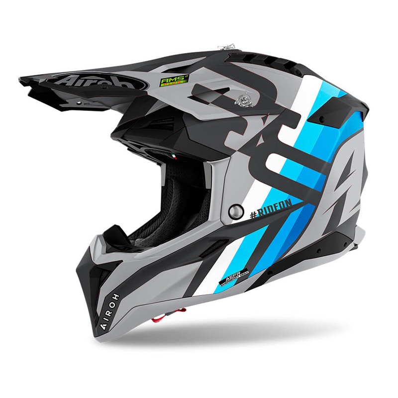 Airoh Aviator 3 Rainbow Helmet – Anthracite Matt S