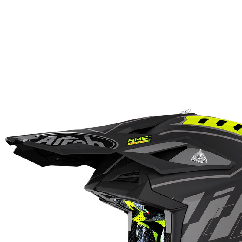Airoh Aviator 3 Rampage Replacement Peak  – Black Matt