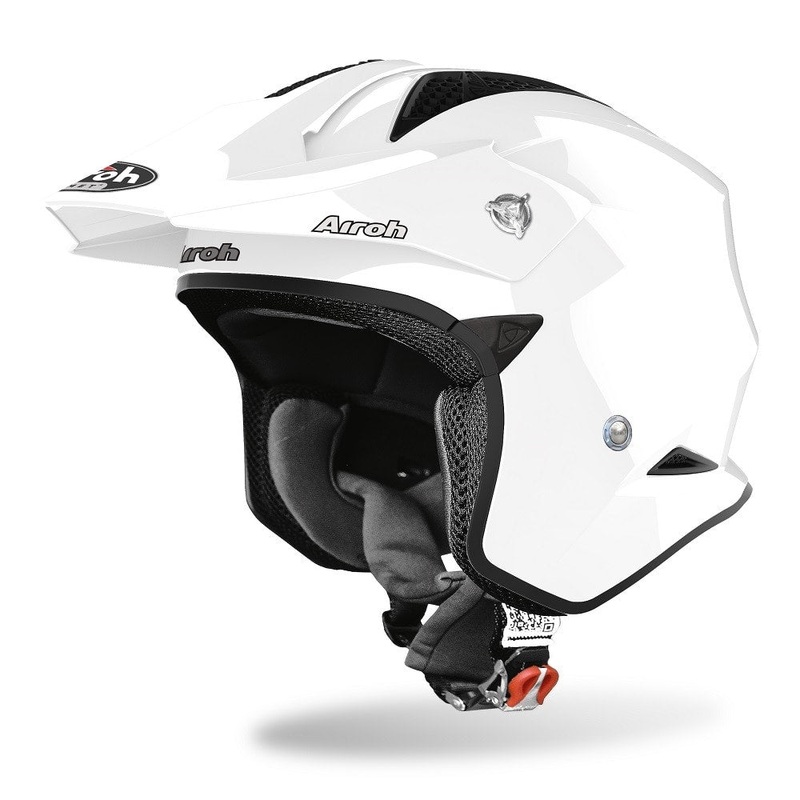 Airoh TRR-S Trial Helmet – White Gloss XS