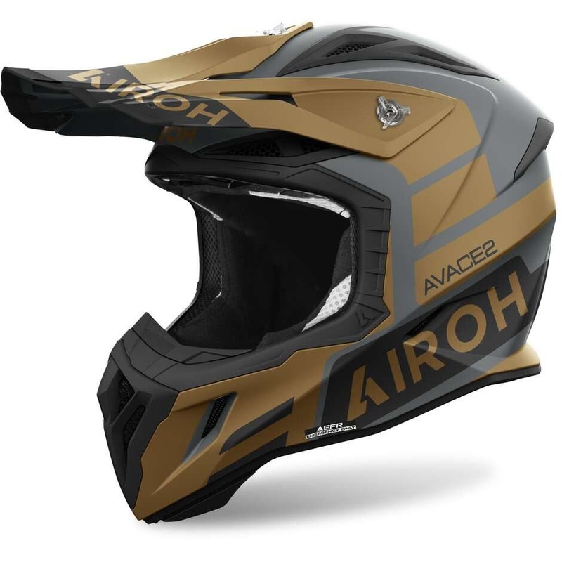 Airoh Aviator Ace 2 Sake Helmet – Matte Gold S