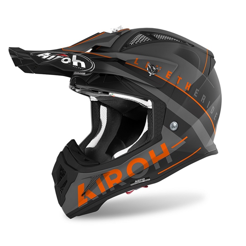 Airoh Aviator Ace Amaze Helmet – Orange Matt S