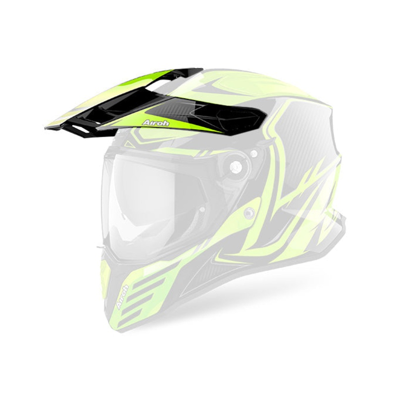 Airoh Commander Carbon Replacement Peak  – Yellow Gloss