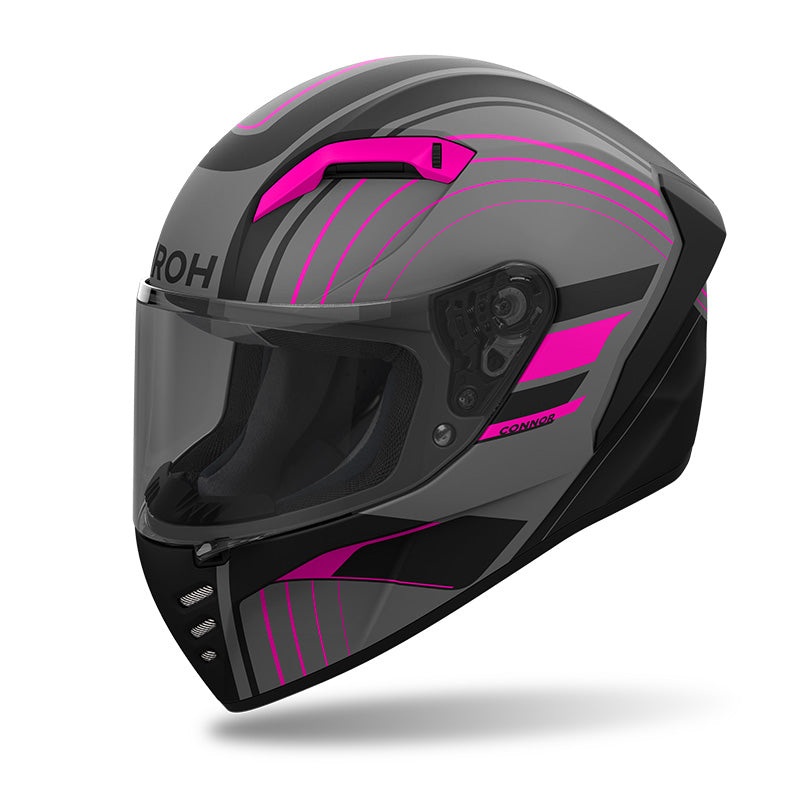 Airoh Connor Achieve Helmet – Matte Pink XS