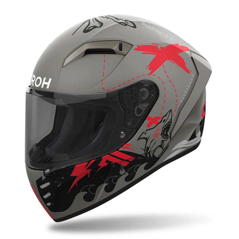 Airoh Connor Desperado Helmet – Orange Matt S