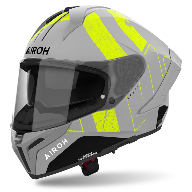 Airoh Matryx Scope Helmet – Yellow Matt S