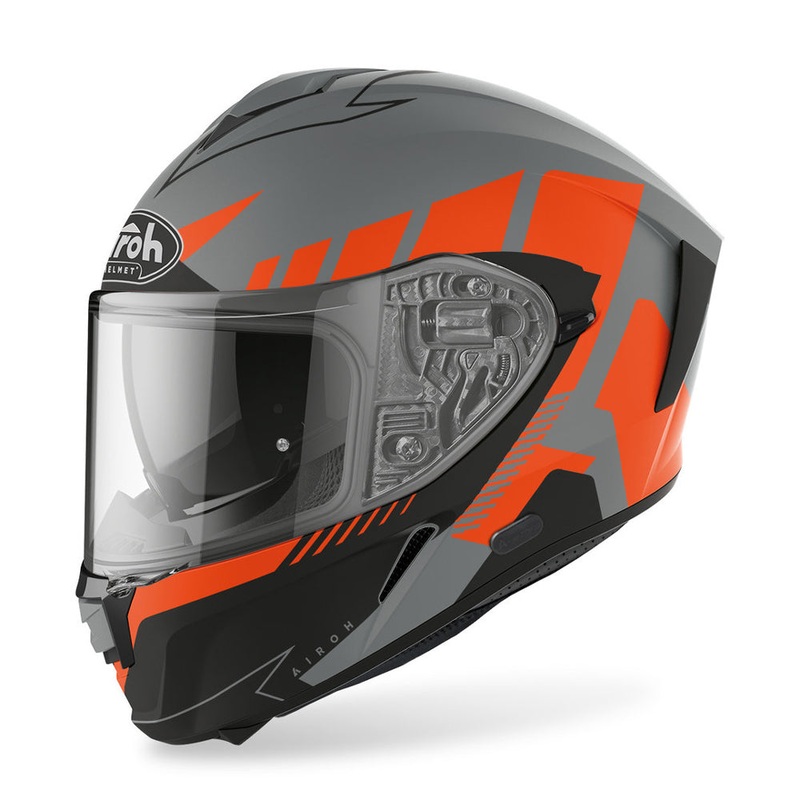 Airoh Spark Rise Helmet – Orange Matt S