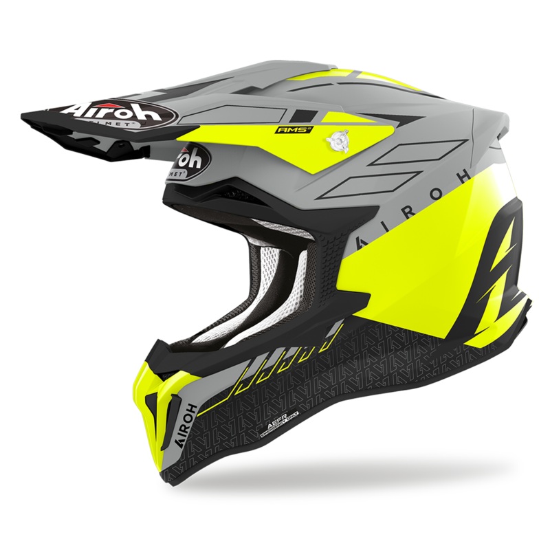 Airoh Strycker Skin Helmet – Yellow Matt S