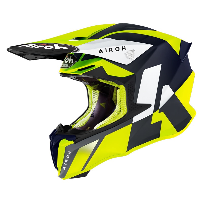 Airoh Twist 2.0 Lift Helmet – Yellow Matt S
